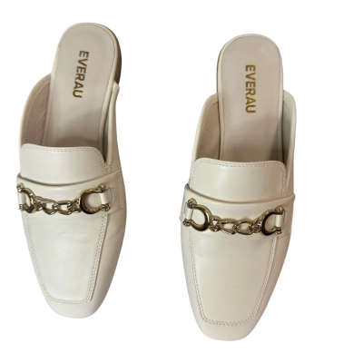 Everau Womens  Size 38 Flats Cream 