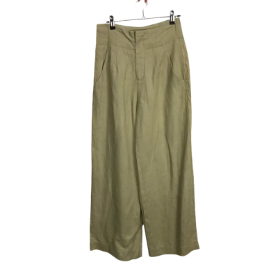Seed Heritage Womens  Size 8 High Waisted Linen Pant 