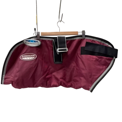 Weatherbeeta new dog coat Ruby Black and silver size 60 cm