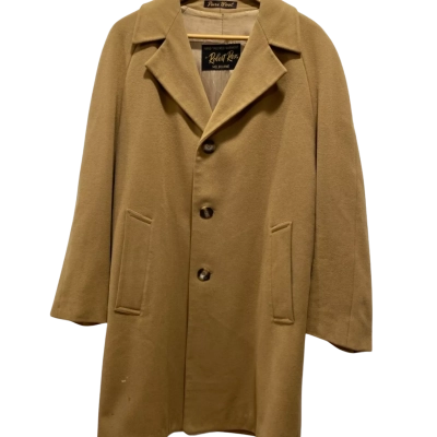  Mens  Size 36 Winter Coat Beige / Brown 