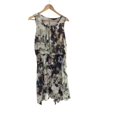 Portmans Womens  Size 14 Sleeveless Dress  Floral 