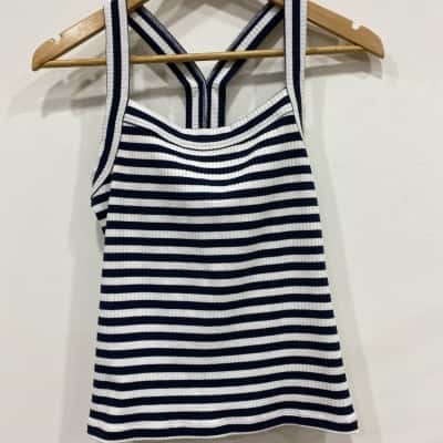 Witchery Womens  Size XXS Tank Top Navy Blue 