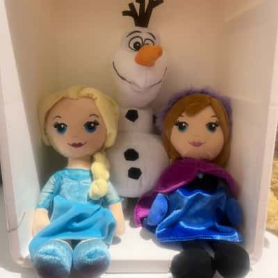 Frozen Plushies - Set of 3