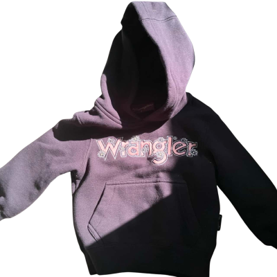 Wrangler Kids  Size 2 Navy Blue hooded sweatshirt