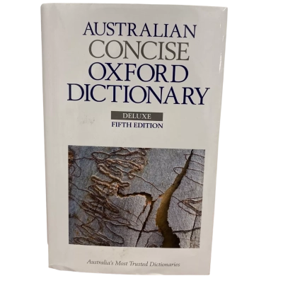 Australian Concise Oxford Dictionary Deluxe 5th Edition RRP$70