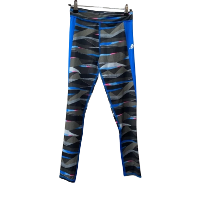 Adidas Womens  Size M Blue / Grey Tights