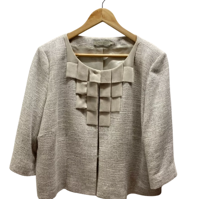 Stitches Womens  Size 18 Beige Blazer