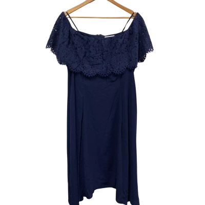 Coast Womens  Size 20 Sleeveless Dress  Navy Blue RRP €169