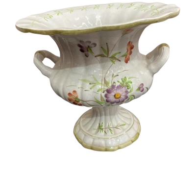 Vintage Italian Irn Vase/ Cache-Pot