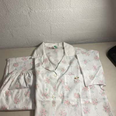 Sussan Vintage Style White Size 12 Pyjamas  