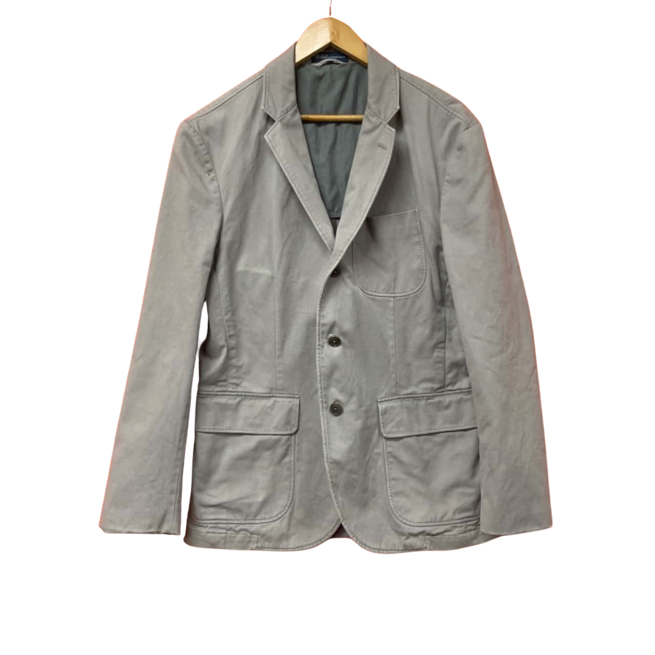 Polo By Ralph Lauren Mens Jacket Size 42R Grey (s)