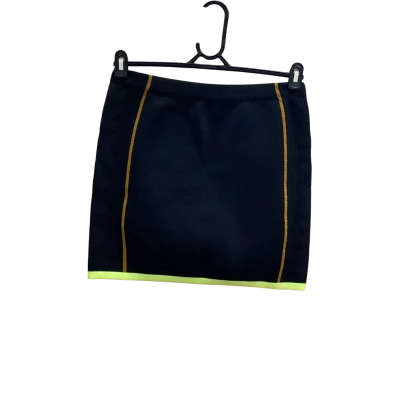 Adidas x Ivy Park Womens Size 10 Knit Black Mini Skirt 