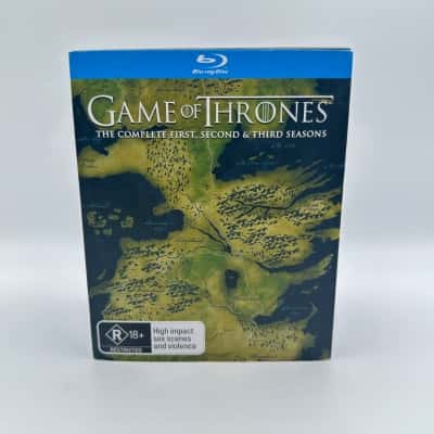 Game Of Thrones Seasons 1,2 & 3 Blue Ray Box Set