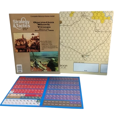 Vintage Strategy & Tactics Operation Shock Troop Game Unpunched