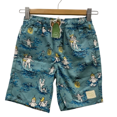 May Gibbs Kids Size 7 Shorts Teal BNWT
