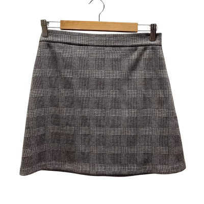 Sportsgirl Womens  Size S Black Herringbone Skirt