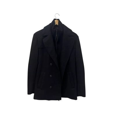 Politix Mens  Size S Front Zipper Jacket Black  