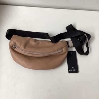 NEW -  Monari Womens Brown bum bag