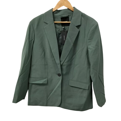 Vero Moda Womens Size L Blazer Green