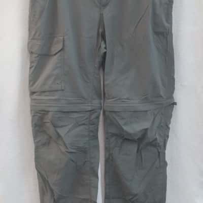 Columbia Womens  Size 6 Convertible Performance Pants Grey 
