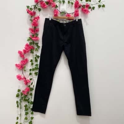 Oxford Mens  Size 86/ 34 Chinos Black  