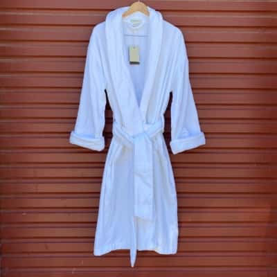 Country Road Womens Size S White Bathrobe 