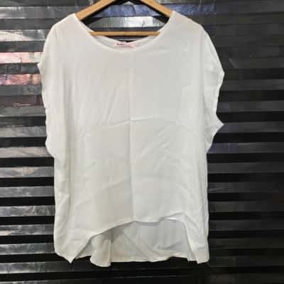 Boohoo Shirt White Size S 