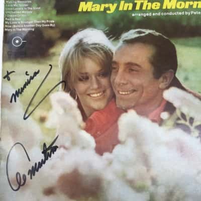 Signed Vintage Al Martino, Mary in the Morning LP