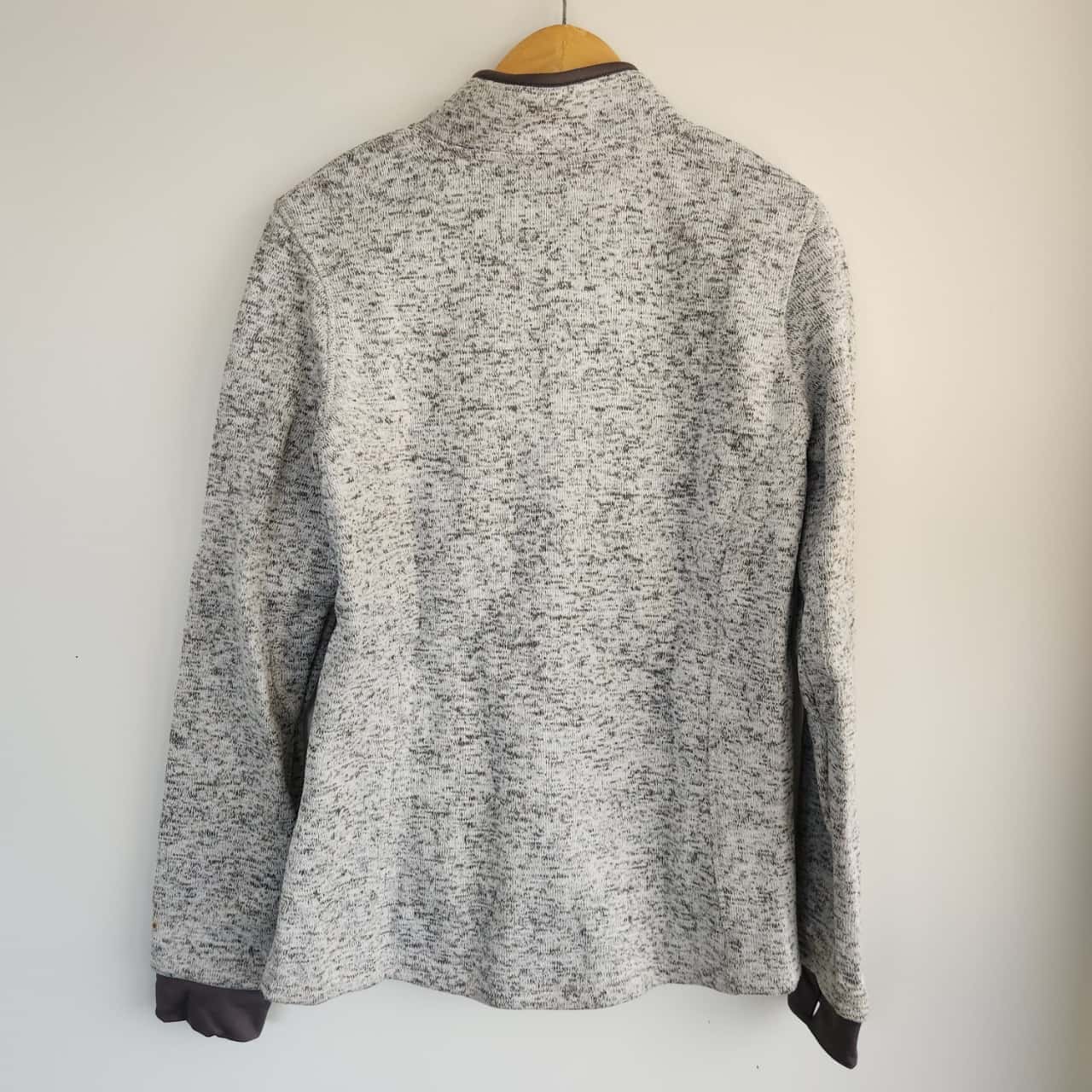 Crane Performance Grey Zip Up Jacket Size 10 / M (s)