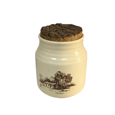 Vintage Jar Approx 8 x 11.5cm