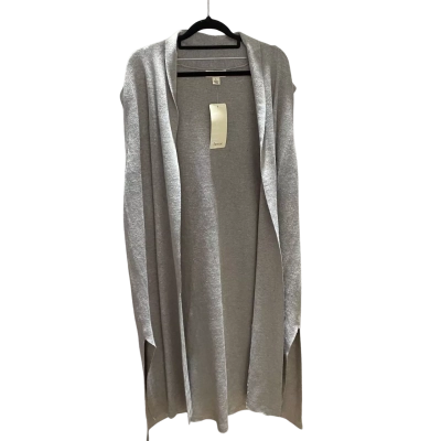 BNWT beme Womens  Size L Sleeveless Cardigan Grey RRP $99.99