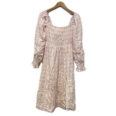 Atmos&Here Womens Dress Size 12 Pink  / White 