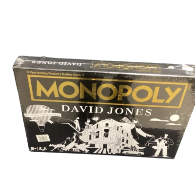 Brand new David Jones monopoly