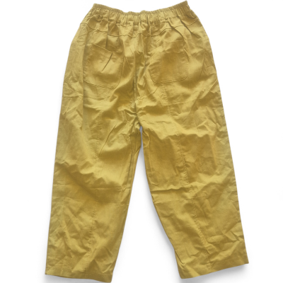  Womens SooLinen Size 6 / XS Casual Pants Mustard 