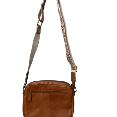 Evity Leather Womens Brown Handbag