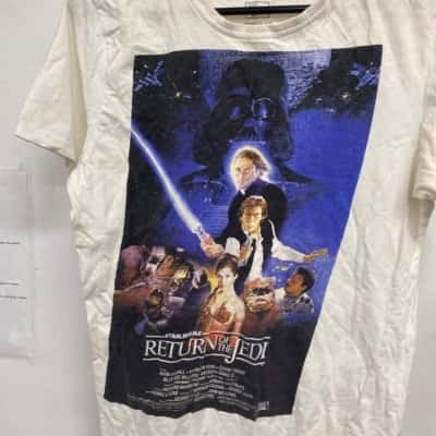Return of the Jedi Womens  Size S T-shirts White 