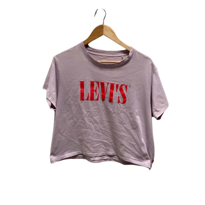  Womens Size M Short Sleeve Levis Branded Shirt 