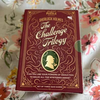 Brand New Professor Puzzle Sherlock Holmes The Challenge Trilogy Quiz Game (B24)
