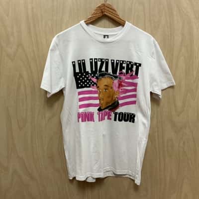 Lil Uzi Vert Pink Tape Tour Graphic Tee Mens M