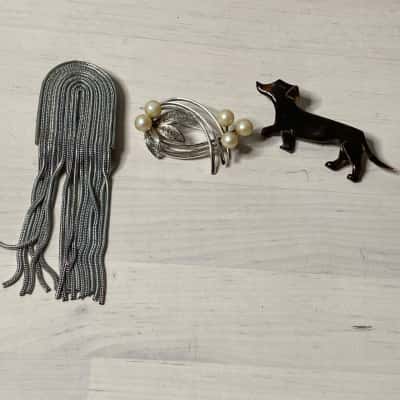 Dog Brooch Bundle x3