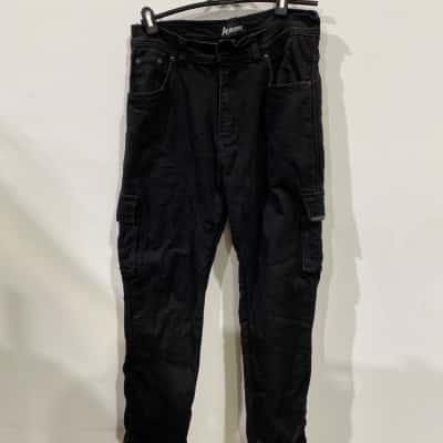Shark Motorbike Mens  Size 34 Black  Jeans