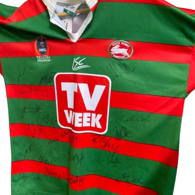 2002 Rabbitohs Signed Jersey 