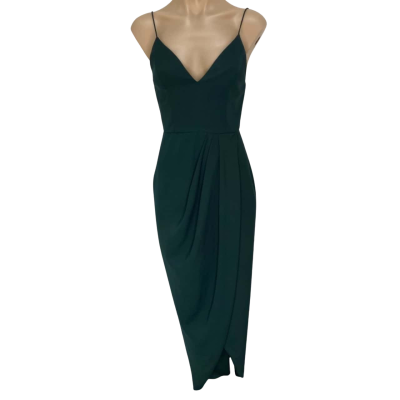 Shona Joy Womens Size 6 Green Formal dress 