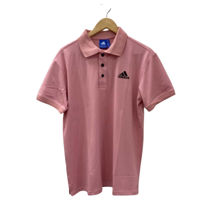 Adidas Mens  Size XXL Polo Shirt Pink  