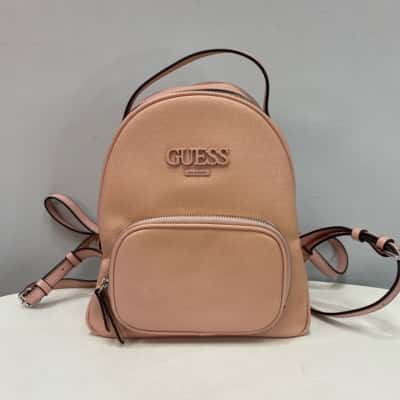 Guess Womens Small Backpack Sparkling Peach / Pink  