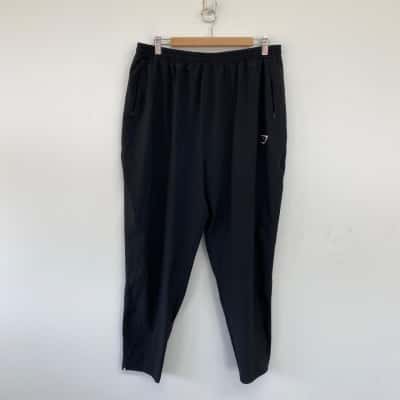 Gymshark Black Tracksuit Pants  Size XXL 