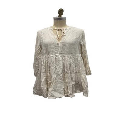Dissh Womens  Size 8 Casual Dress Off White 