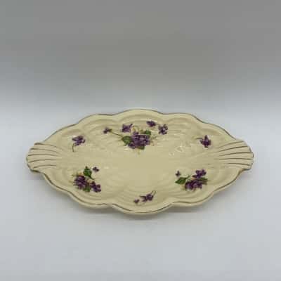 Vintage 'Royal Stafford Pottery A.J Wilkinson' Honeyglaze Dish [B#28]