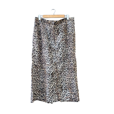 Sussan Size 18 Pencil Skirt Animal print/Beige BNWT