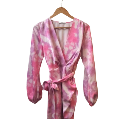 Sheike Womens  Size 8 Mini Dress Pink  